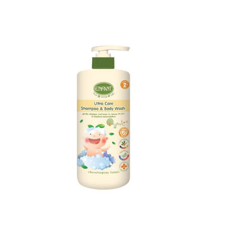 เจลอาบน้ำและสระผม อองฟองต์ Ultra Care Shampoo ENFANT 500 มล._0